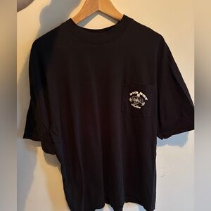 Y,IWO YIWO black pocket tee L